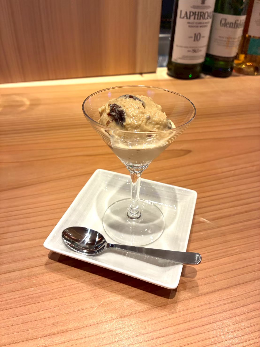 ラムレーズンアイス