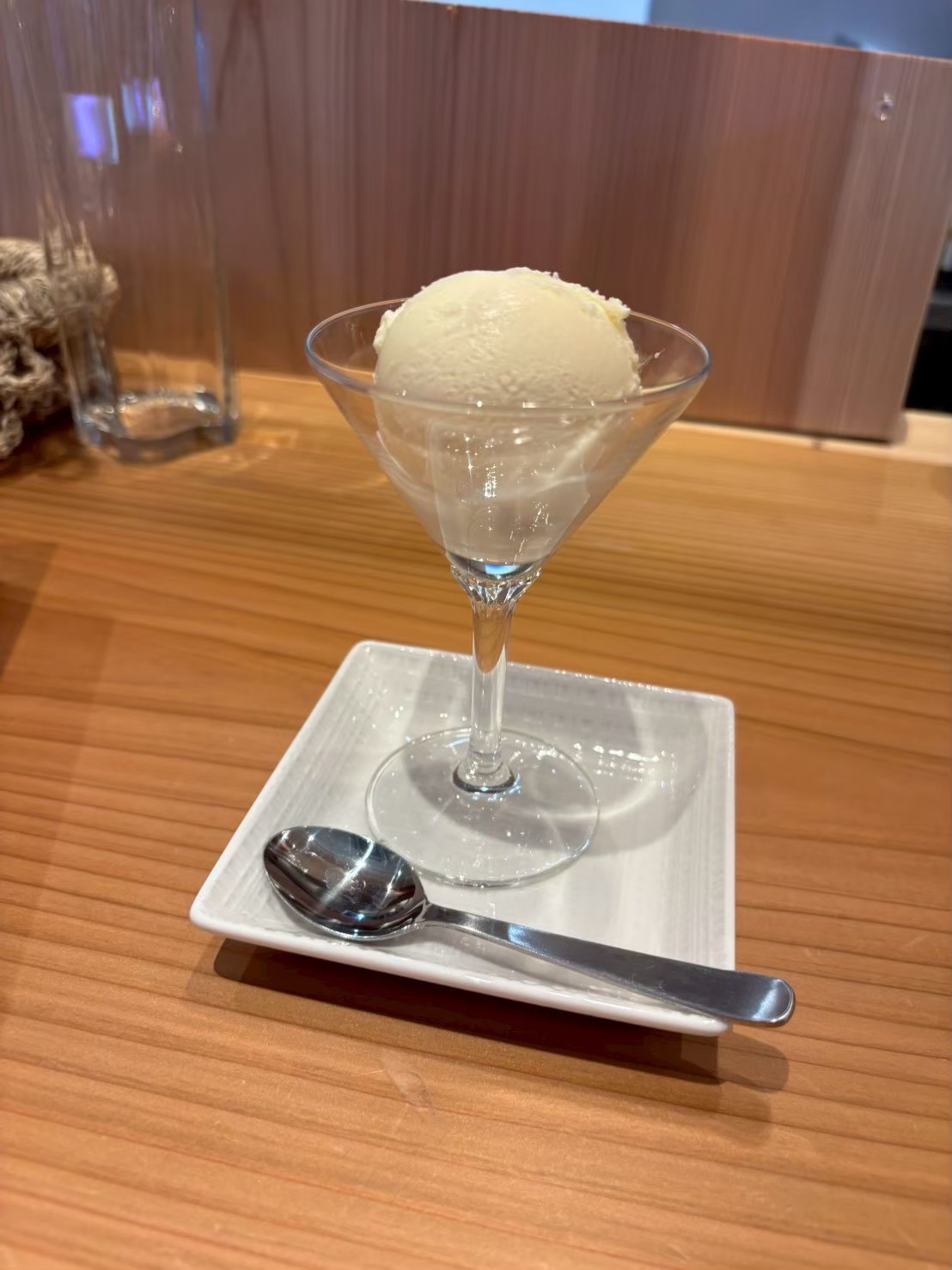 バニラアイス